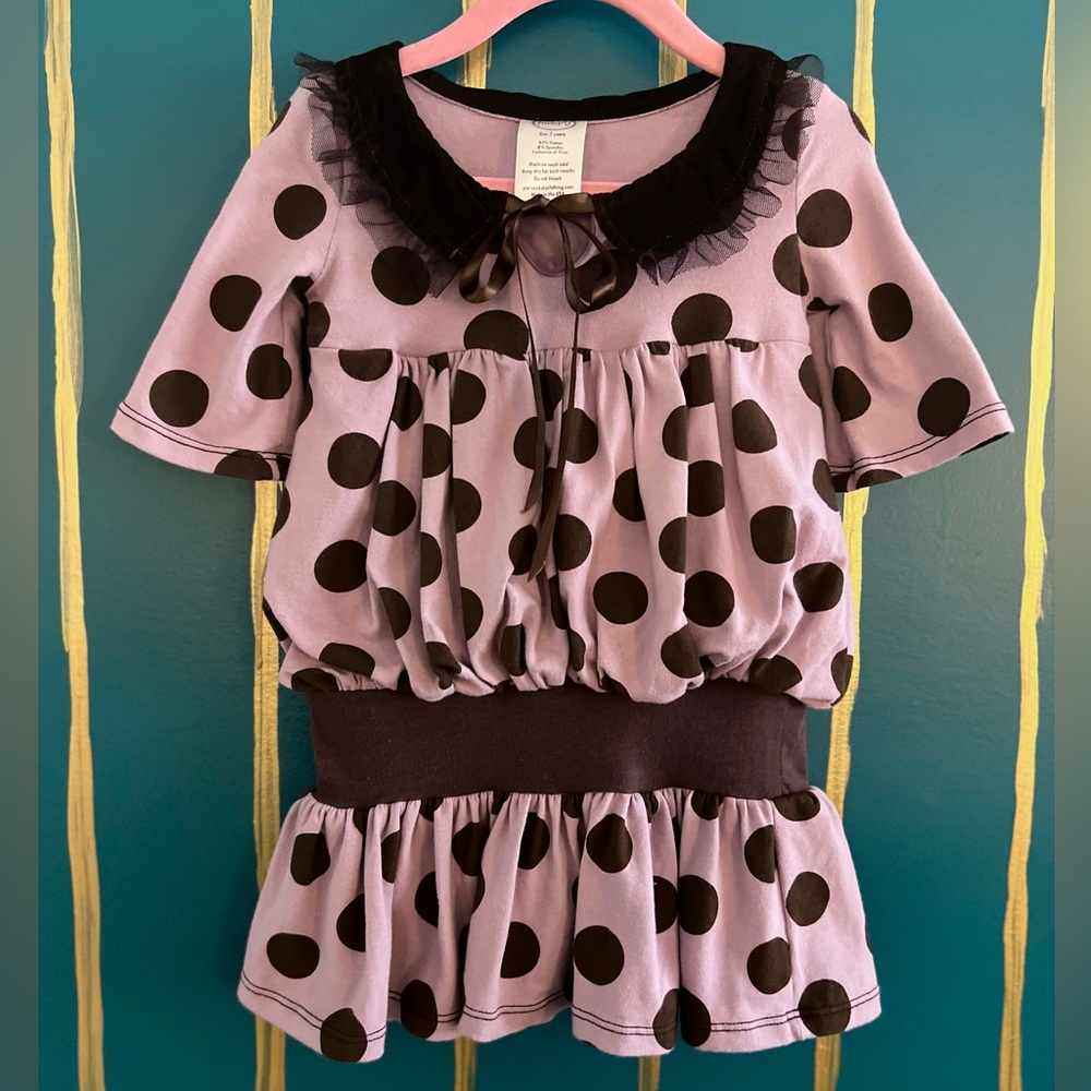 Persnickety Peplum Bubble Dress Sz 2